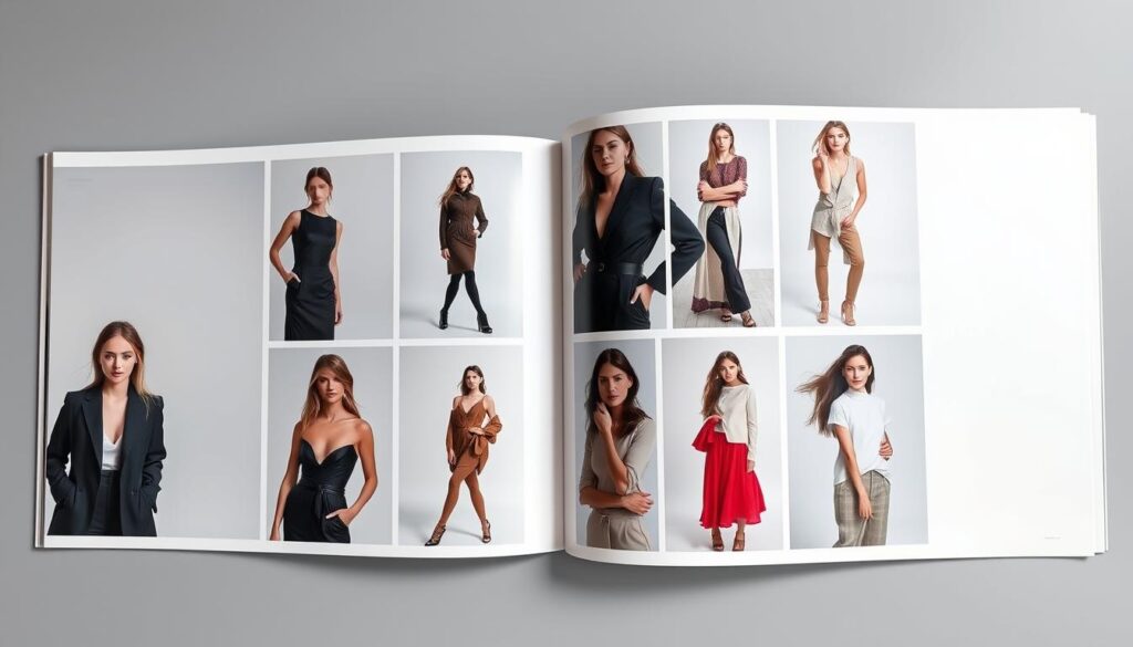 fashion model portfolio